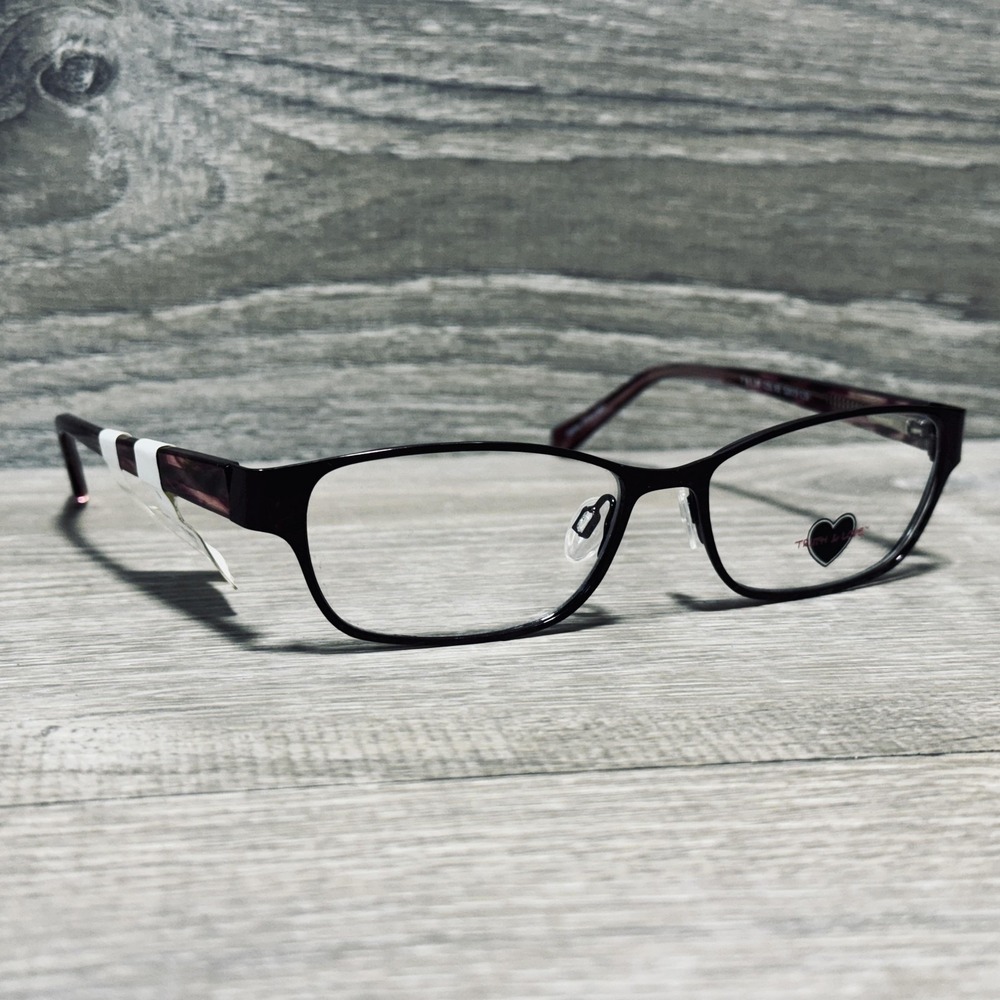 Truth & Love 08 80‎ Eyeglass Frames Womens 52-15-135 Purple Rectangular Optical
